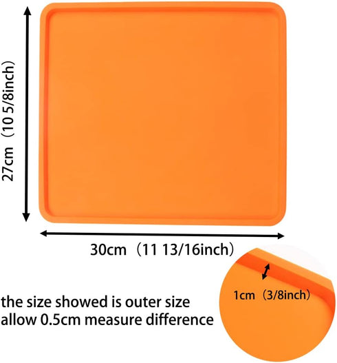 2 pcs Silicone Nonstick Swiss Roll Cake Mat Pad Baking Tool Pastry Tools Rug Mat Mould