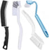 Xemnys Grout Tile Brush, Under Rim Toilet Brush, Crevice Cleaning Brush Gap Cleaner