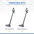 LANMU Wall Mount Holder for Wyze Cordless Vacuum, Hanger Hook with Charging Cable Management Clip