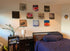 Vinyl Record Wall Mount, 5 Pack Floating Shelf for Black & White Album Display, No Wall Damage