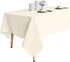 210GSM (Ivory,60 120 Inch) Obstal Rectangle Table Cloth - Heavy Duty Water Proof Microfiber Tablecloth, Decorative