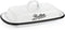Suwimut Enamelware Butter Dish with Lid, Vintage Style White Butter Container with Black Rim for Countertop
