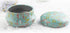 Candy Tins Jars Colorful Flower Metal Tin with Lid, Empty Round Storage Tins for Making Candles, 12 Pack