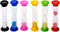 I-MART Plastic Sand Timer Sandglass - 30 sec to 10 mins (Pack of 6)