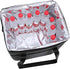 XXL Insulated Cooler Bag and Food Warmer for Delivery & Grocery Shopping, Zippered Top, Black (1 pack)