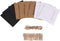 AKOAK 30Pcs DIY Kraft Paper Cardboard Photo Frame with Wooden Clips and String, 2" x 3"