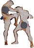 4 " Muay Thai Hak KOR Erawan 3D Resin Fridge Magnet - Break The Elephant s Neck Basic Movement Souvenir