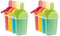 AMBSS SYS 8 pack - Frozen Ice Popsicle Mold Set with Slurping Straw Drip