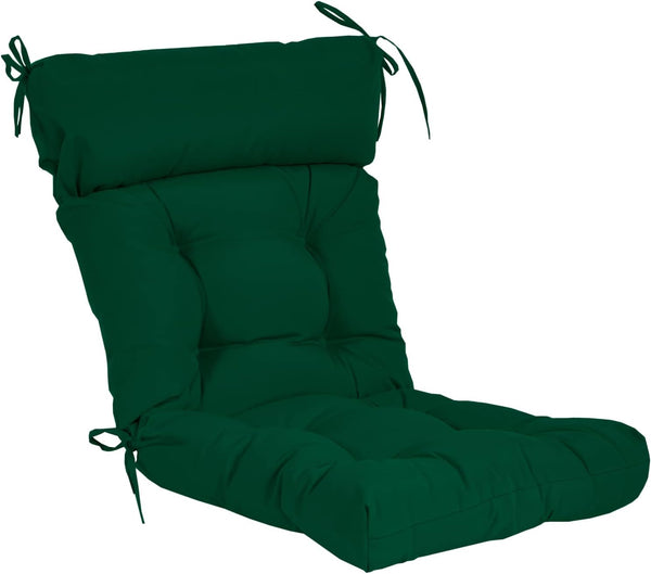 QILLOWAY Outdoor Rocking Chair Cushion 43.4x21 Inch, 100% Polyester Waterproof Patio Rocking