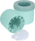 2 Pack Ice Cube Mold Cylinder Ice Trays, Portable Silicone Ice Bucket, Easy-Release Press-Type Ice Cup (Blue)