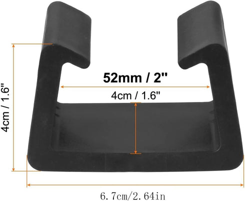 ZYAMY 10pcs Outdoor Furniture Clips, Patio Sofa Clips, Rattan Sectional Fastener for Outdoor Couch