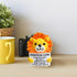 Mini Emotional Support Crochet Positive Lion Inspirational Gifts, Positive Emotional Support Plush Handmade Crochet