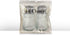 1st Choice Salt and Pepper Shakers Set of 2 with Stainless Tops (Paneled Shakers)