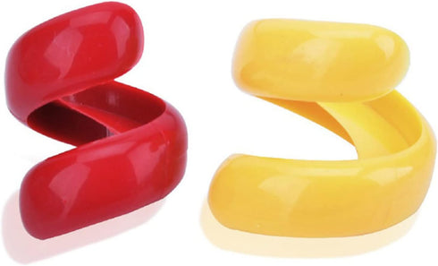 2PCS Spiral Hot Dog Slicers - Cyclone Barbecue Sausage Cutter Kitchen Tools for Home DIY BBQ Picnic Camping