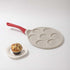 Nonstick Pancake Pan, Aluminium 7-Hole Egg Pancake Griddle Pan with Cartoon Shapes, 10.4 Inch for Fun Breakfast