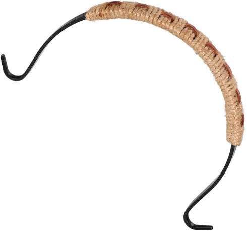 Hemoton Ceramic Teapot Handle, Adjustable Rope Wrapped U-Shape Replacement for Chinese Teapot