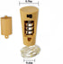 15 LED Wine Bottle Lights with Cork Switch, 8 Pack Battery Operated Mini Fairy Copper Wire String Lights (Cool White)