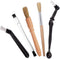 DXary 5 Pieces Coffee Brush Set, Professional Espresso Brush Kit for Coffee Machine Cleaning