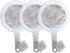 Kitchen Ultra-Fine Nylon Mesh Strainer, Plastic Sieve Filter Spoon Set of 3 for Soy Milk Coffee Yogurt Juice