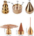 Miupoo Metal Incense Burner Holder, Cone, Coil & Stick Holders, 3 Styles