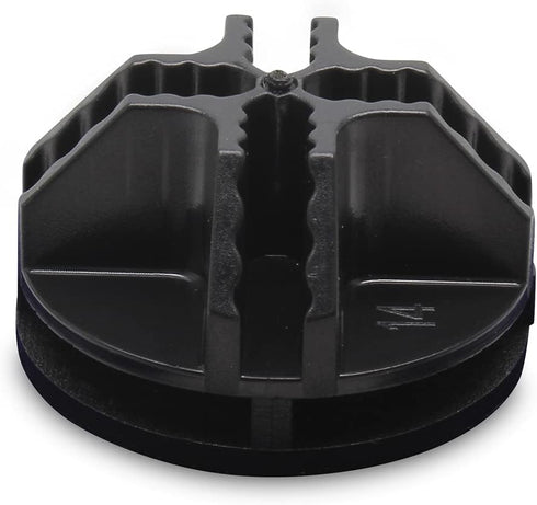 30Pcs Wire Cube Connectors - Plastic Grid Cube Organizer Connector for Modular Closet Storage & Wire Shelving (Black)