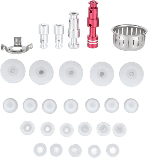 Electric Pressure Cooker Valve Gasket, Universal Accessory Set with Anti Blocking Bracket for Normal Pressure Cookers
