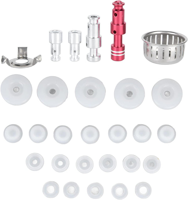 Electric Pressure Cooker Valve Gasket, Universal Accessory Set with Anti Blocking Bracket for Normal Pressure Cookers