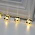 16FT 50LEDs 3AA Outdoor(1 Pack) GUOCHENG Music Note String Lights, Music Stave Fairy Light Batteries Operated