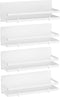Magnetic Spice Rack, Moveable Magnetic Shelf Organizer for Kitchen, 4 Packs for Refrigerator and Microwave Storage