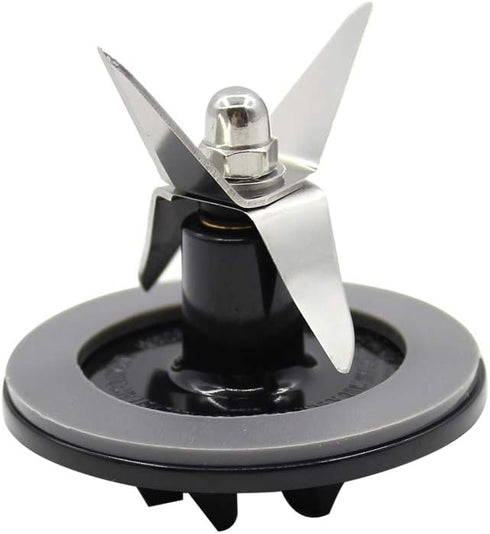 Replacement Parts 5 Cups Glass Jar with SPB-7CH-LR Collar and Blade, Compatible with Cuisinart Blender