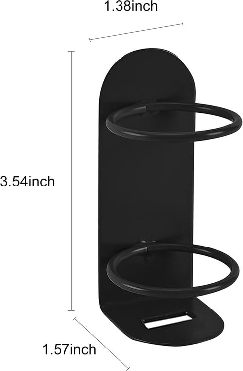 2 Pack Electric Toothbrush Holders, Wall Mounted Bathroom Organizer, Stick on The Wall Electric Metal Tooth Brushing