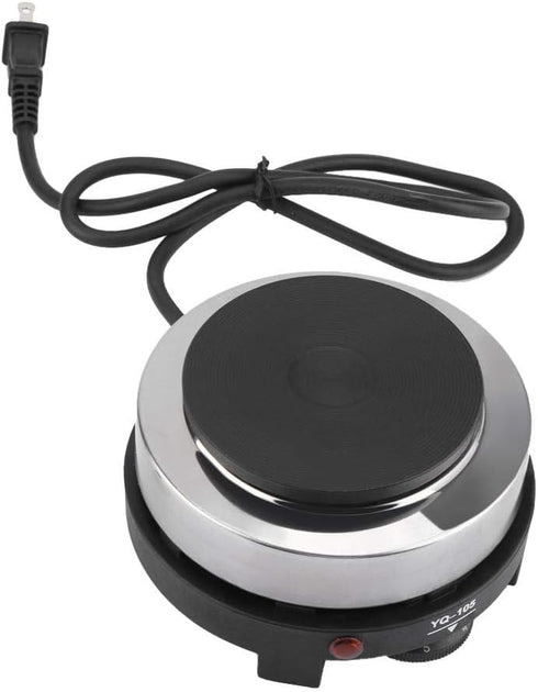 Nikou Electric Mini Stove, Portable 500W Cooking Plate Hot Plate Multifunction Home Heater (US Plug 110V)