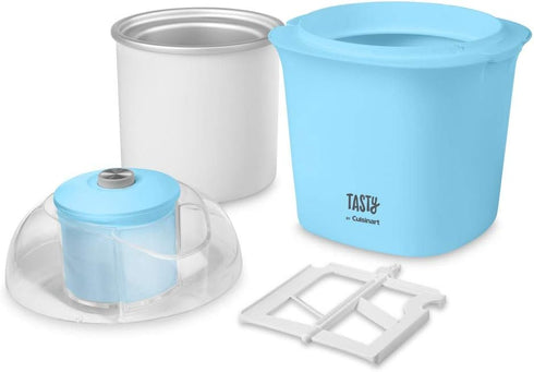 Tasty by Cuisinart ICM100TBL 8.71"(L) 8.71"(W) 10.49"(H), Ice Cream Maker, x x Blue