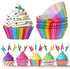 600PCS/Set Muffin Cupcake Paper Cups, Cake Forms Cupcake Liner Baking Muffin Box Party Tray Decorating Tools