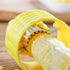 AKOAK 1 Pack Stainless Steel Corn Thresher, Corn Separator Kitchen Tool (Yellow)