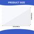 Lemecima 2 15.8 23.6 1.5mm Pcs Bedside Table Covers x in Thick Plastic Nightstand PVC Clear Table Cover Protector