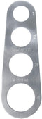 Stainless Steel Spaghetti Measurer, 4 Hole Portion Control Cooking Tool for Pasta Ruler