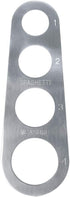 Stainless Steel Spaghetti Measurer, 4 Hole Portion Control Cooking Tool for Pasta Ruler