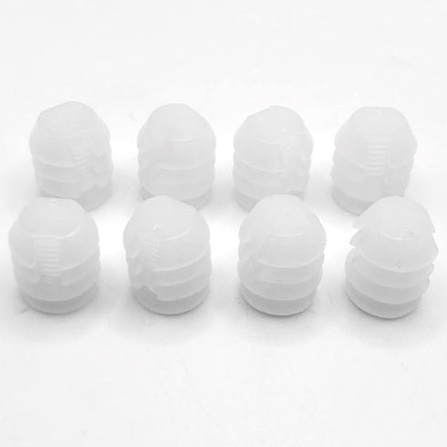 Replacement Screws Plastic Sleeve Insert Compatible with IKEA Part 102267 (MALM Bed Frames)