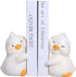 Cute Hug Ducks Decorative Bookends, Unique Book Ends to Hold Books Creative