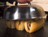 ZBXFCSH 12 Inch Round Stainless Steel Griddle Cover - Cheese Melting Dome and Steaming Cover for Cooking