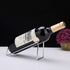 Metal Wine Rack Freestanding, Geometric Design Tabletop Holder for Wine Bottle Storage, Perfect Countertop Stand