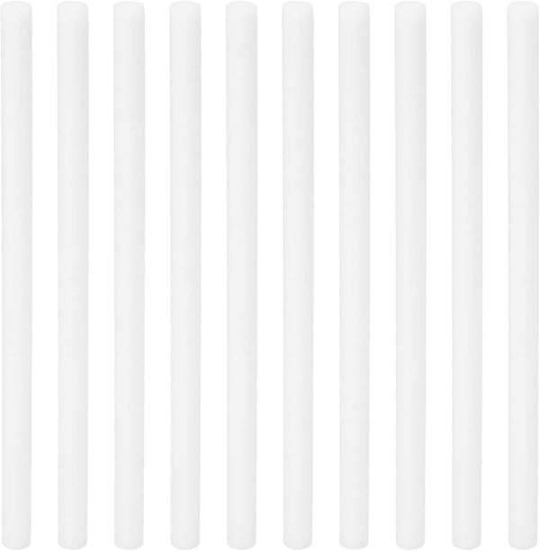 PATIKIL 10 Pcs Humidifier Cotton Filter Sticks, Refill Wicks Replacement for USB Mini Humidifiers (5.31'' x 0.28'')