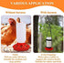 2 Packs 1L 1L Chick Feeder and Waterer Kit Chick Feeder and Chick Waterer Chicken Feeder and Hanging Chicken Waterer