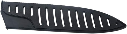 Black Plastic Kitchen Knife Blade Protector Cover for 8 Inch Knife, Practical Sheath for Kitchen Utensil