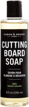 CARON & DOUCET Cutting Board Cleaning Soap, 100% Plant-Based, Lightly Scented Rosemary & Lemongrass (8 oz)