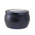 Voluspa Makassar Ebony & Peach Mini Tin Candle - 4 oz, 25 Hour Burn Time, Handcrafted in The USA