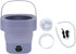 TOPINCN Foldable Washing Machine, Automatic Portable ABS Mini Washer, US Plug 100-240V for Travel