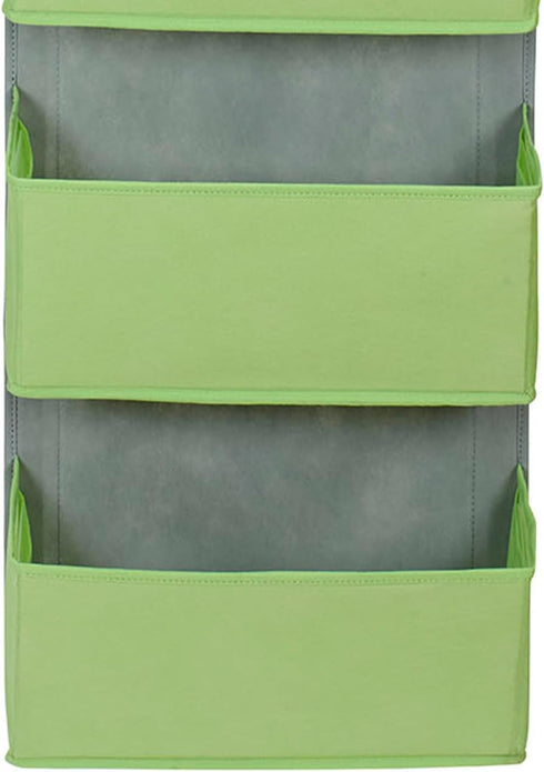 2167-1 Household Essentials Over-the- Over-the-Door Organizer, Green