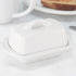 Chantal Mini Butter Dish in Elegant White